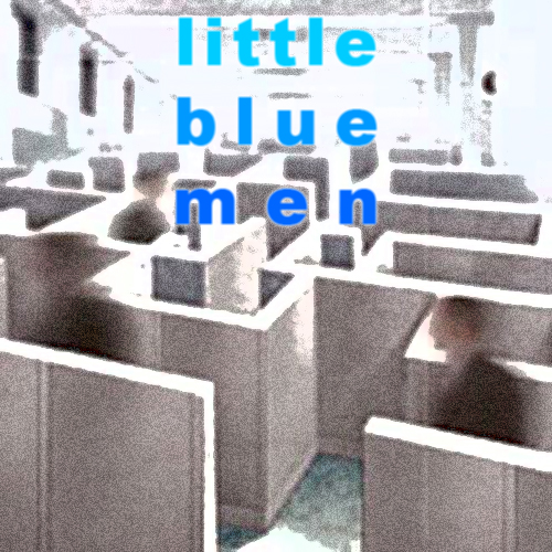 Cover art for Little Blue Men