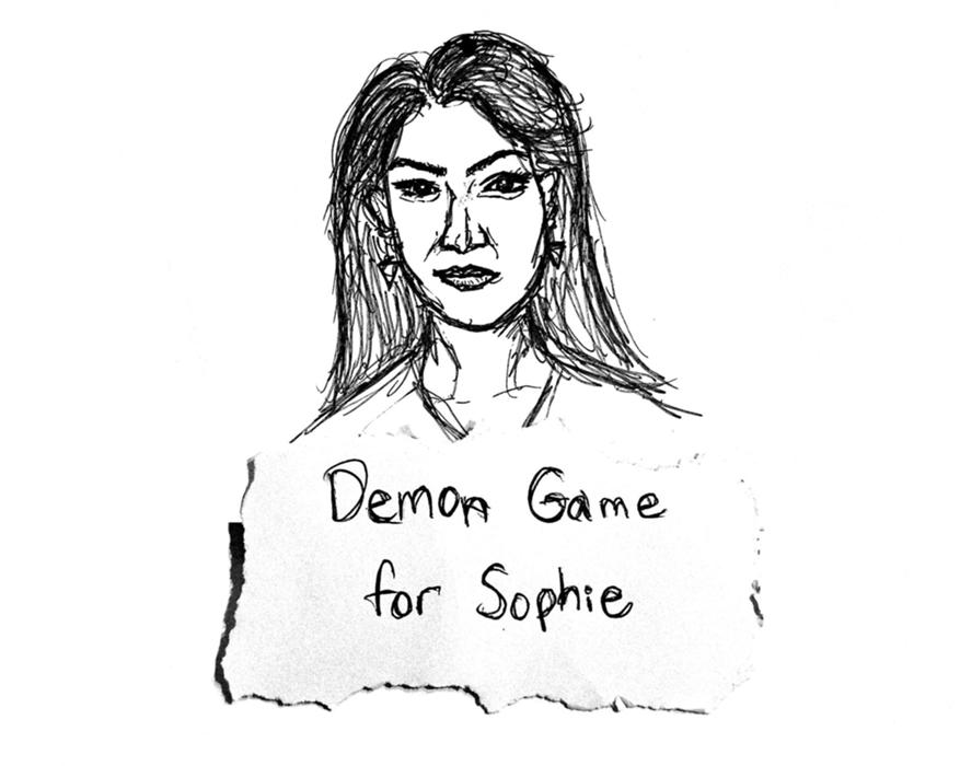 Cover art for Demon Game for Sophie.