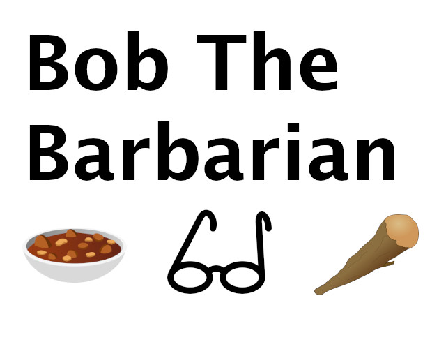 Cover art for Bob The Barbarian