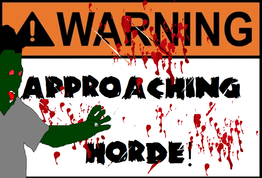 Cover art for Approaching Horde!