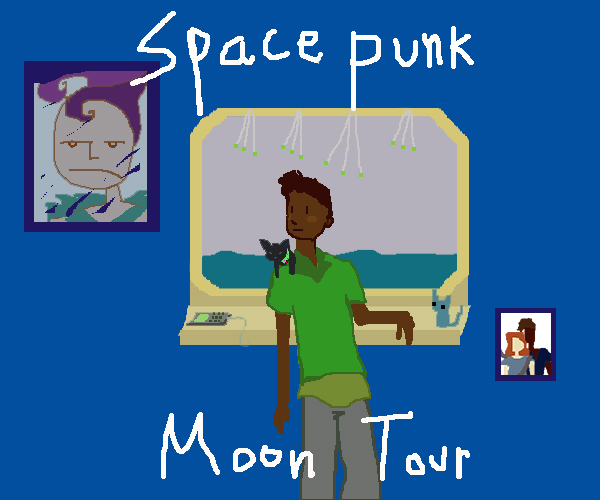 Cover art for Space Punk Moon Tour