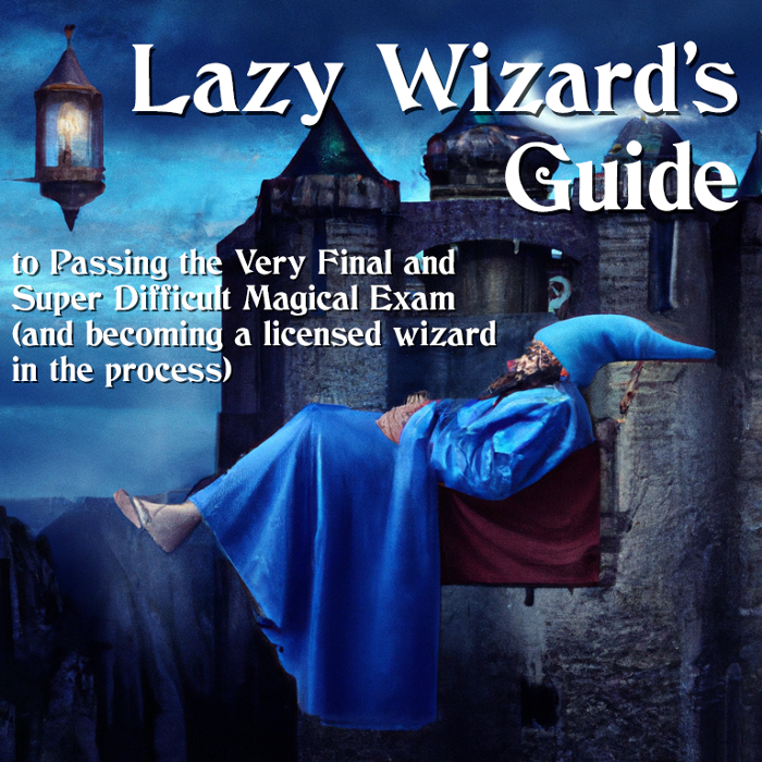 Cover art for Lazy Wizard's Guide