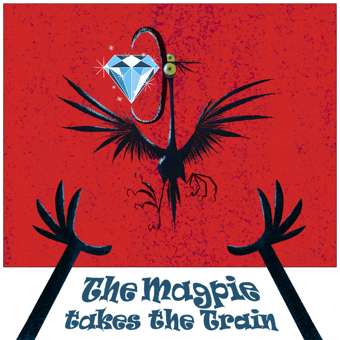 Cover art for The Magpie Takes the Train