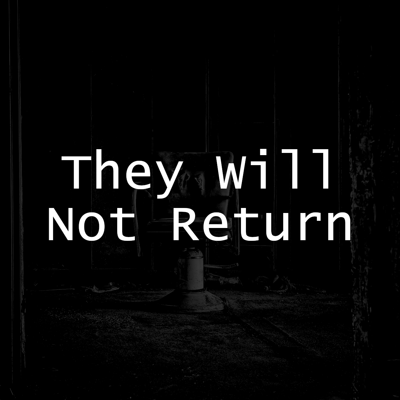 Cover art for They Will Not Return